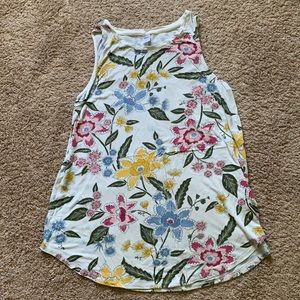 3 for $15// Floral Tank Top
